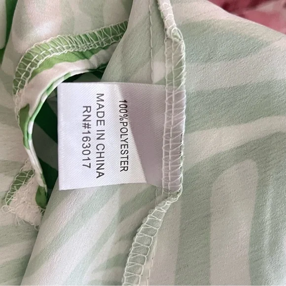 Princess Polly Green Zebra Print Mini Skirt Size 2 Y2K Party Clubwear - Picture 8 of 8